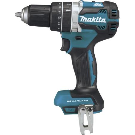 Perceuse visseuse à percussion 18 V Li-ion Ø 13 mm (Produit seul) Makita ref DHP484Z