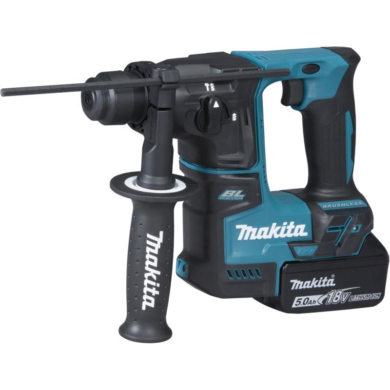 Perforateur SDS-Plus 18 V Li-Ion 5 Ah 17 mm  Makita ref DHR171RTJ