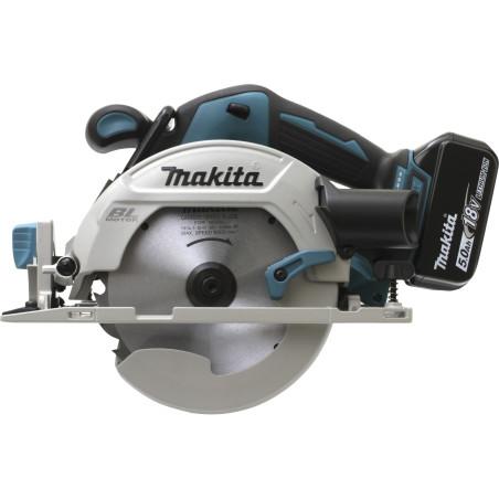 Scie circulaire 18 V Li-Ion 5 Ah Ø 165 mm Makita ref DHS680RTJ