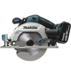 Scie circulaire 18 V Li-Ion 5 Ah Ø 165 mm Makita ref DHS680RTJ