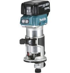 Affleureuse 18 V 5 Ah 8 mm ( kit d'accessoires) Makita ref DRT50RTJX3