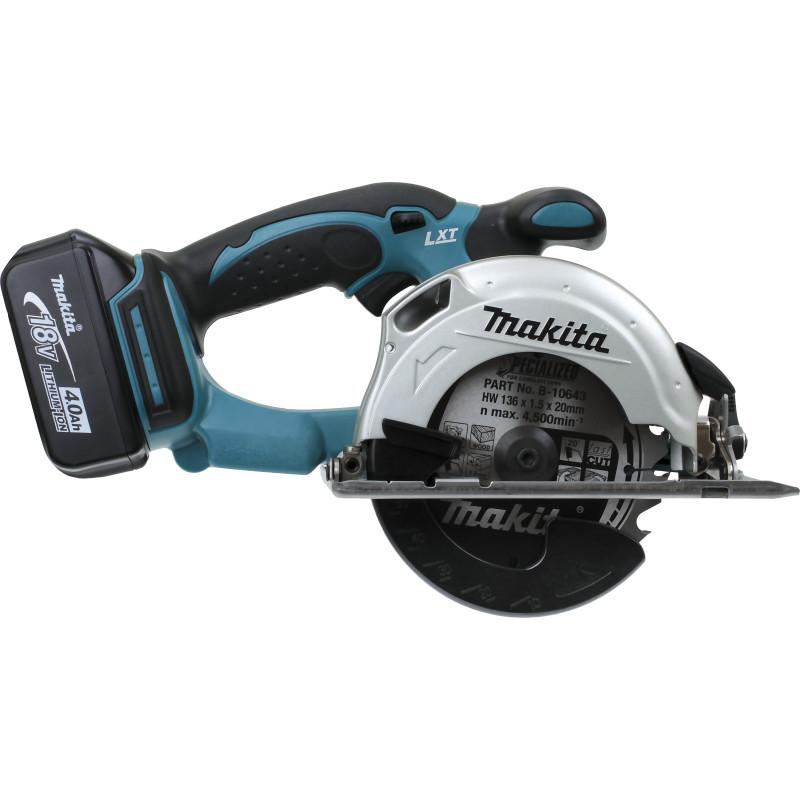 Scie circulaire 18 V Li-Ion 4 Ah Ø 136 mm  Makita ref DSS501RMJ