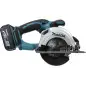 Scie circulaire 18 V Li-Ion 4 Ah Ø 136 mm MAKITA DSS501RMJ