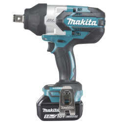 Boulonneuse à chocs 18 V Li-Ion 5 Ah 1050 Nm Makita ref DTW1001RTJ