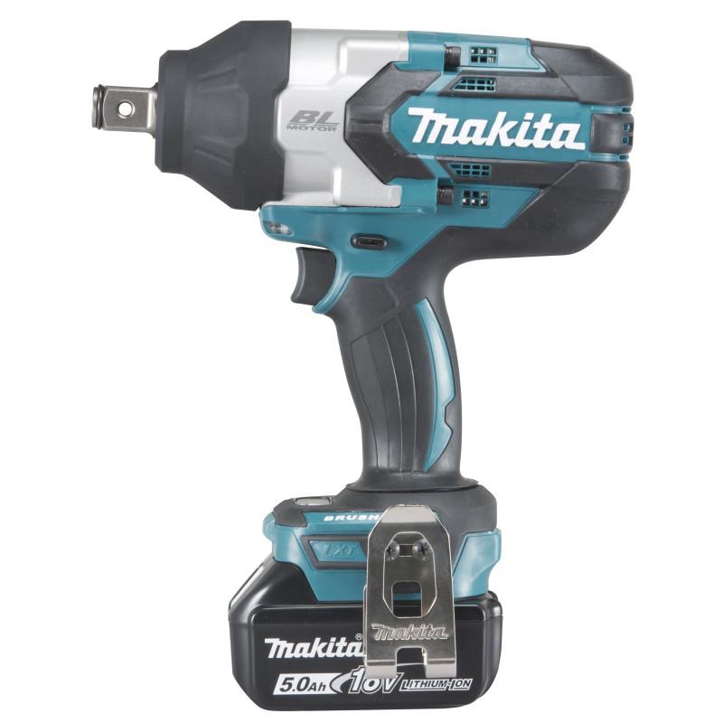 Boulonneuse à chocs 18 V Li-Ion 5 Ah 1050 Nm  Makita ref DTW1001RTJ