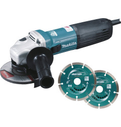 Meuleuse Ø 125 mm 1400 W ( kit d'accessoires) Makita ref GA5040CJD