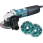 Meuleuse Ø 125 mm 1400 W ( kit d'accessoires) MAKITA GA5040CJD