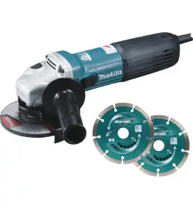 Meuleuse Ø 125 mm 1400 W ( kit d'accessoires) Makita ref GA5040CJD
