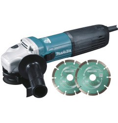 Meuleuse Ø 125 mm 1100 W ( kit d'accessoires) Makita ref GA5040RKDJ