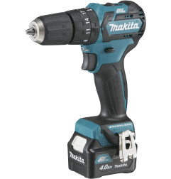 Perceuse visseuse à percussion 12 V CXT Li-Ion 4 Ah Ø 10 mm Makita ref HP332DSMJ