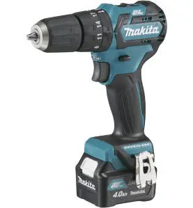 Perceuse visseuse à percussion 12 V CXT Li-Ion 4 Ah Ø 10 mm Makita ref HP332DSMJ