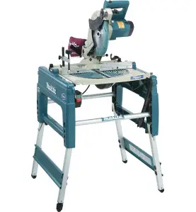 Scie sur table et à coupe d'onglet réversible 1650 W Ø 260 mm Makita ref LF1000