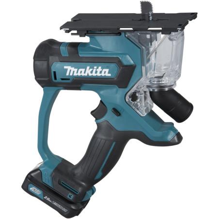 Scie à plaque de plâtre 12 V CXT Li-Ion 2 Ah Makita ref SD100DSAJ