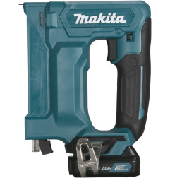 Agrafeuse 12 V CXT Li-Ion 2 Ah 7 / 10 mm Makita ref ST113DSAJ