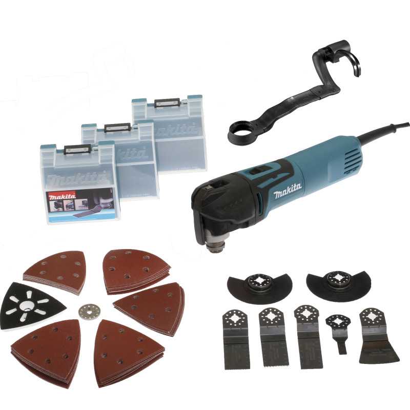 Découpeur-ponceur multifonctions 320 W ( kit d'accessoires) Makita ref TM3010CX3J