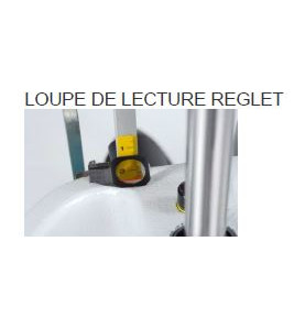 Loupe de lecture reglet