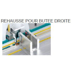 Rehausse pour butée droite