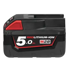 M28 B5* - 28V 5,0Ah Red Lithium, Système M28