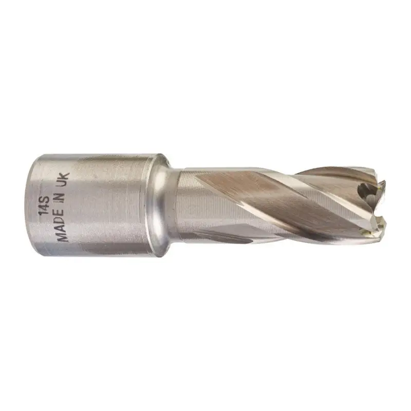 TRÉPAN HSS POUR PERCEUSE À EMBASE MAGNÉTIQUE 14X30MM (X1) TRÉPAN HSS POUR PERCEUSE À EMBASE MAGNÉTIQUE 14X30MM (X1)