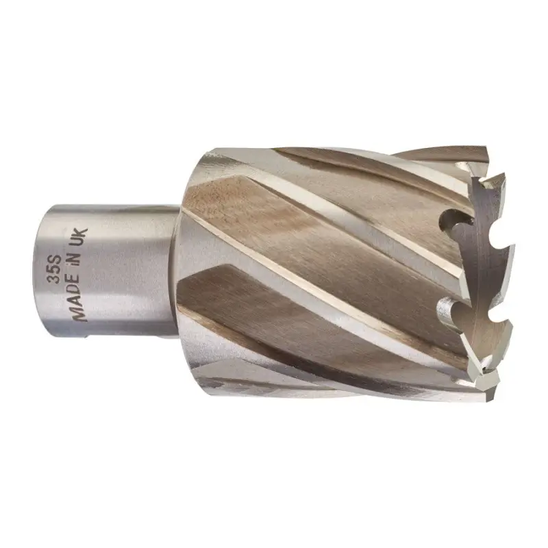 TRÉPAN HSS POUR PERCEUSE À EMBASE MAGNÉTIQUE 35X30MM (X1) TRÉPAN HSS POUR PERCEUSE À EMBASE MAGNÉTIQUE 35X30MM (X1)