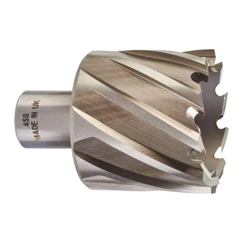TRÉPAN HSS POUR PERCEUSE À EMBASE MAGNÉTIQUE 45X30MM (X1) TRÉPAN HSS POUR PERCEUSE À EMBASE MAGNÉTIQUE 45X30MM (X1)