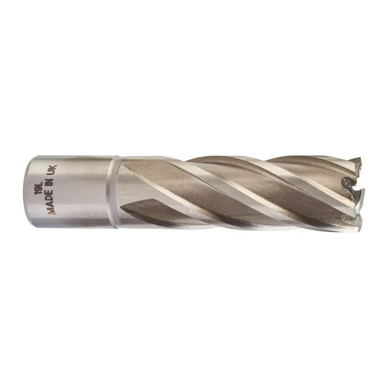 TRÉPAN HSS POUR PERCEUSE À EMBASE MAGNÉTIQUE 19X50MM (X1) TRÉPAN HSS POUR PERCEUSE À EMBASE MAGNÉTIQUE 19X50MM (X1)