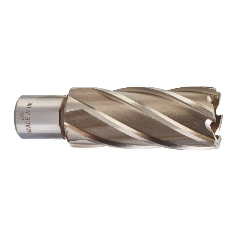 TRÉPAN HSS POUR PERCEUSE À EMBASE MAGNÉTIQUE 26X50MM (X1) TRÉPAN HSS POUR PERCEUSE À EMBASE MAGNÉTIQUE 26X50MM (X1)