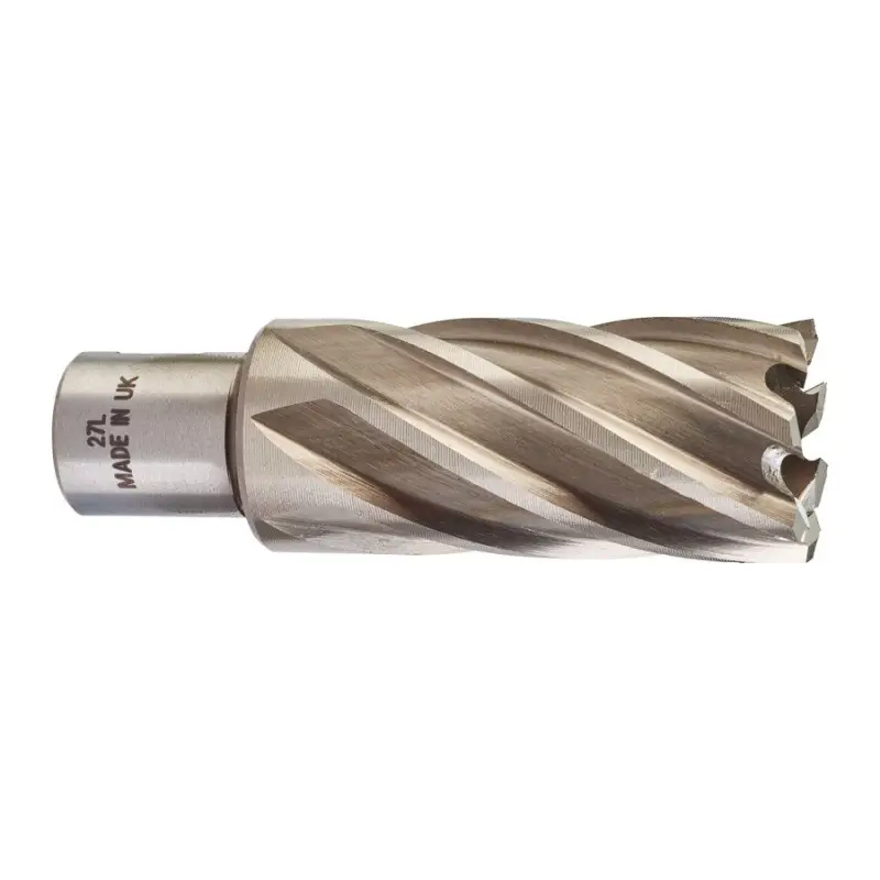 TRÉPAN HSS POUR PERCEUSE À EMBASE MAGNÉTIQUE 27X50MM (X1) TRÉPAN HSS POUR PERCEUSE À EMBASE MAGNÉTIQUE 27X50MM (X1)