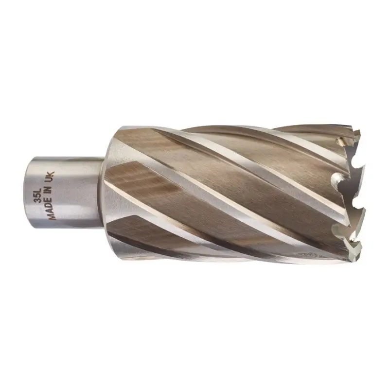 TRÉPAN HSS POUR PERCEUSE À EMBASE MAGNÉTIQUE 35X50MM (X1) TRÉPAN HSS POUR PERCEUSE À EMBASE MAGNÉTIQUE 35X50MM (X1)