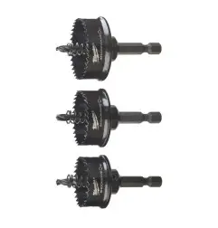 SET DE SCIES CLOCHES SHOCKWAVE 22 / 29/ 35 MM
