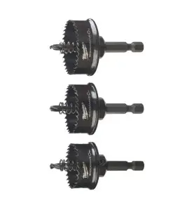 SET DE SCIES CLOCHES SHOCKWAVE 22 / 29/ 35 MM