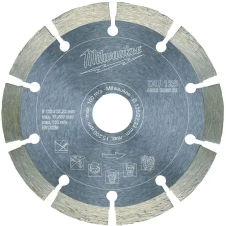 DISQUE DIAMANT DU 125MM (X1)