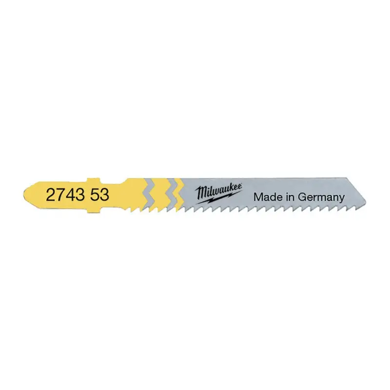 LAMES DE SCIES SAUTEUSES BOIS ET PLASTIQUE 50MM (X5)