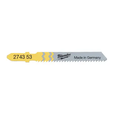 LAMES DE SCIES SAUTEUSES BOIS ET PLASTIQUE 75MM (X5)