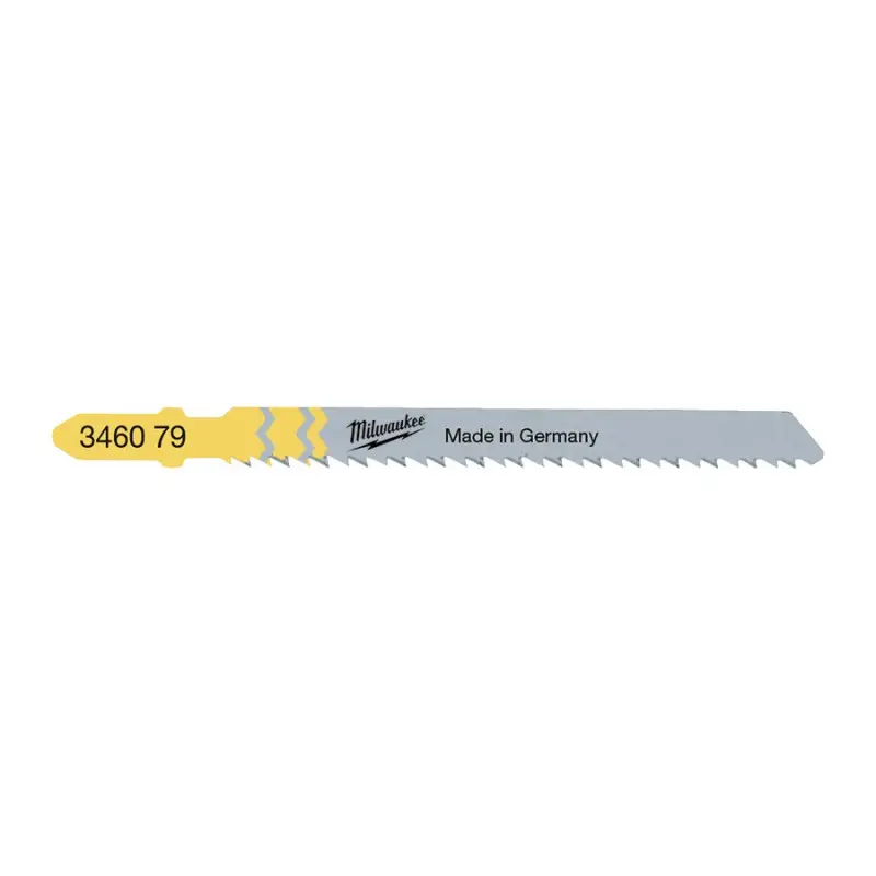 LAMES DE SCIES SAUTEUSES BOIS ET PLASTIQUE 75MM (X5) LAMES DE SCIES SAUTEUSES BOIS ET PLASTIQUE 75MM (X5)
