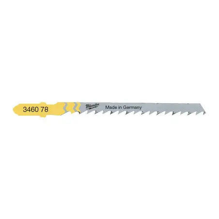 LAMES DE SCIES SAUTEUSES BOIS ET PLASTIQUE CURVE CUT 75MM (X5)