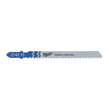LAMES DE SCIES SAUTEUSES MÉTAUX 75MM (X5)