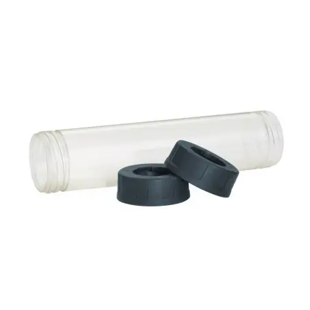 Récepteur de cartouche fermé Transparente 400ml A utiliser avec: Cremaillère 48091090 et piston 44700375