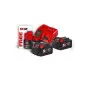 M18 NRG-502 - Pack NRJ 18V, 5,0 Ah  Red Lithium, système M18 + OFFERT 1 Batterie M12 2,0 Ah