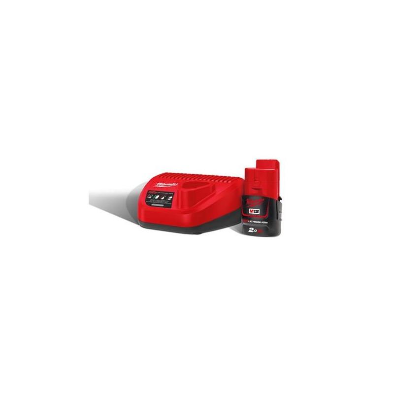 M12 PACKNRJ-201 - Pack NRJ 12V, 2,0 Ah Red Lithium, système M12