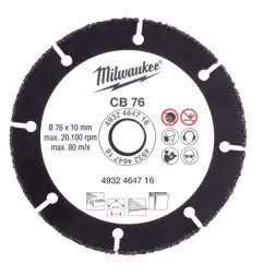 disque carbure 76 mm - 1 pc
