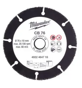 disque carbure 76 mm - 1 pc