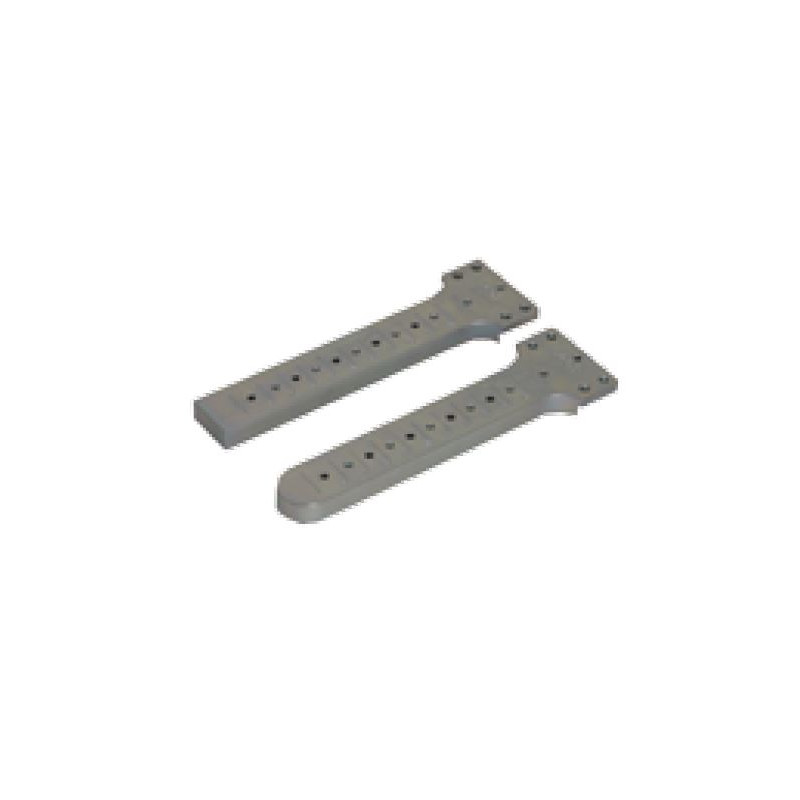 Pièce centrale tenon droit - 40mm arrondi