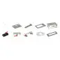 Set de gabarit pour tenons droits 40mm d'epaisseur - ronds (usinage mortaise et tenon à la défonceuse) Set de gabarit pour tenons droits 40mm d'epaisseur - ronds (usinage mortaise et tenon à la défonceuse)