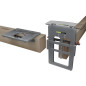 Set de gabarit pour tenons droits 40mm d'epaisseur - ronds (usinage mortaise et tenon à la défonceuse) Set de gabarit pour tenons droits 40mm d'epaisseur - ronds (usinage mortaise et tenon à la défonceuse)
