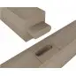 Set de gabarit pour tenons droits 40mm d'epaisseur - ronds (usinage mortaise et tenon à la défonceuse) Set de gabarit pour tenons droits 40mm d'epaisseur - ronds (usinage mortaise et tenon à la défonceuse)