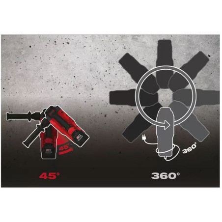 M18 FHM-121C - Perforateur SDS Max FUEL, 18V, 12,0Ah, 11J EPTA