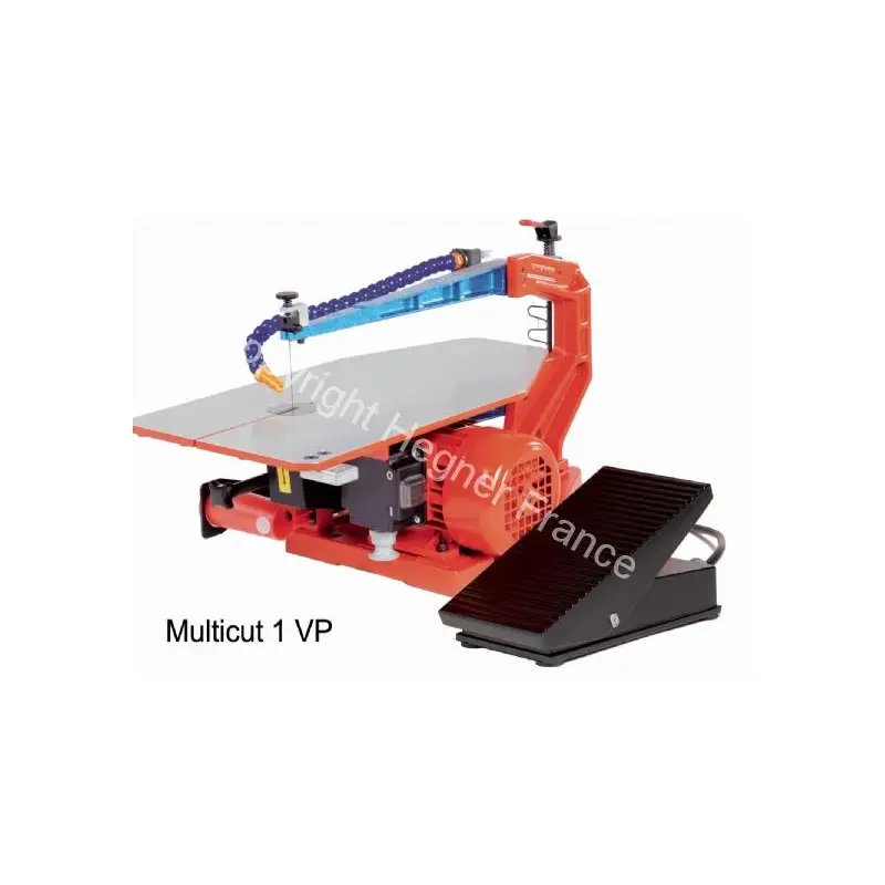 Scie à chantourner Multicut-1 avec variateur électronique au pied - Nouveau modèle 2019 Scie à chantourner Multicut-1 avec variateur électronique au pied - Nouveau modèle 2019