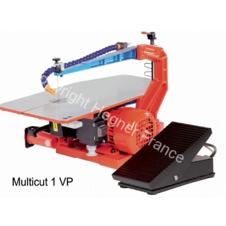 Scie à chantourner Multicut-1 avec variateur électronique au pied