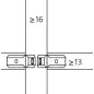 Clamex p-medius 14/10, 1000 paires Clamex p-medius 14/10, 1000 paires